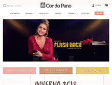 Tablet Screenshot of cordopano.com.br